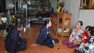“ตั๊น จิตภัสร์” ลงพื้นที่ชายแดนสระแก้วให้กำลังใจชาวบ้านชูนโยบาย ทกม.หนุนกองทัพเต็มกำลัง