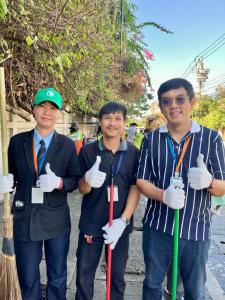 รวมพลังเหล่าจิตอาสา ทำความดีด้วยหัวใจ ร่วมบำเพ็ญสาธารณประโยชน์