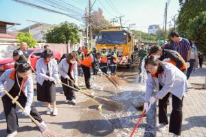 รวมพลังเหล่าจิตอาสา ทำความดีด้วยหัวใจ ร่วมบำเพ็ญสาธารณประโยชน์