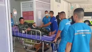 (คลิป)ทหารเจ็บถูกเขมรยิงที่ช่องบกถึงมือหมอ รพ.ค่ายสรรพสิทธิประสงค์แล้ว