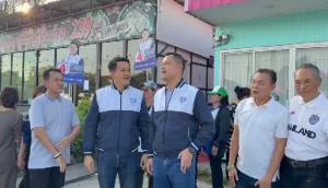 “ธนกร” ลุยหาเสียงสมุทรปราการ เขต 6 วอนเทคะแนนให้ “ฐาปกรณ์” เข้าสภาโหวต “อนุทิน” นั่งนายกฯ สานต่อนโยบายรัฐบาล