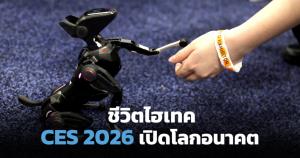 เล่นกับสัตว์เลี้ยงข้ามโลก! ย่างด้วยแสง! CES 2026 เปิดโลกอนาคตเหนือจินตนาการ