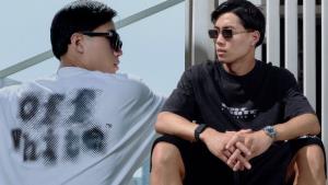 “ลีออน-พิชญ เจมส์” กับลุคแฟชั่นสุดเท่ห์จาก ออฟไวท์