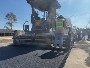 ทช.นำร่องใช้นวัตกรรม “Warm Mix Asphalt " ซ่อมบำรุงสาย รย.4036 เฉลิมบูรพาชลทิต จันทบุรี