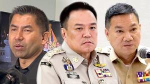พล.ต.อ.สุรเชชษฐ์ หักพาล - อนุทิน ชาญวีรกูล - อรรษิษฐ์ สัมพันธรัตน์ 