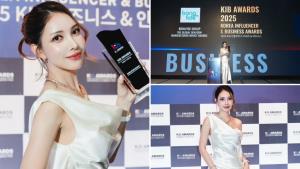 “รัสกาญจน์ อัครฐานุพัฒน์” CEO Bonafide Group บินรับรางวัล Korea influencer &amp; Business Awards 2025 ณ ประเทศเกาหลีใต้