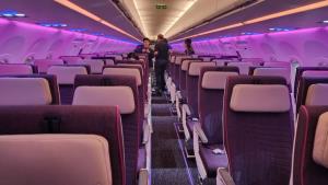สวยล้ำ “Airbus A321neo” ประเดิมเที่ยวบินแรกกรุงเทพฯ – สิงคโปร์