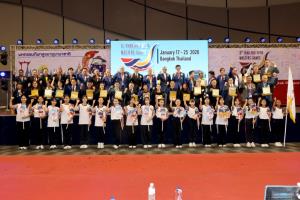 38 ชาติร่วมชิงชัย ศึกไทยแลนด์ โอเพ่น มาสเตอร์เกมส์ ครั้งที่ 6