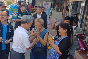 “ชวน” ช่วยหาเสียงผู้สมัครพิด‘โลก ยัน ปชป.คัดคนดี-คนนี้ไม่ขายตัว