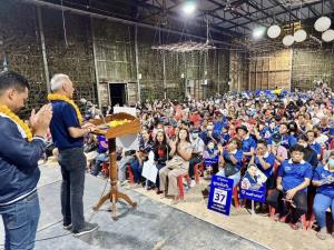 “พิพัฒน์” ลุยหาเสียงหาดใหญ่ หนุน “ศาสตรา” ลั่นทวงคืนโอกาส 30 ปี ดันรางคู่-วงแหวน ฟื้นเศรษฐกิจใต้