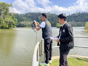 ชป.นราธิวาส ลงพื้นที่ติดตามสถานการณ์น้ำอ่างอัยปาโจ วางแผนรับมือฤดูแล้ง