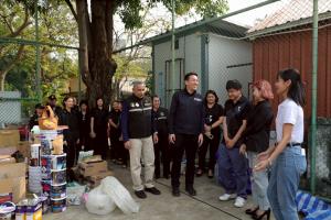“รองผู้ว่าฯ ศานนท์” ร่วมเปิดโปรเจกต์ “ Dream Stadium : Paint Your Dream Space by Beger ”