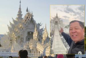 "อ.เฉลิมชัย" เผยนักท่องเที่ยวไทย-จีนวางมวยหน้าอุโบสถขาวแค่เรื่องเล็กน้อย ขอให้ใจเย็นแบ่งกันชมแบ่งกันเที่ยว
