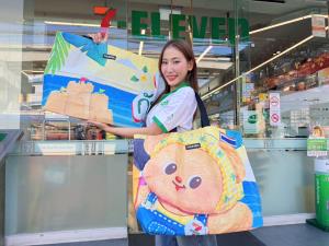 เซเว่น อีเลฟเว่น อัปเกรดถุงยืม Upcycling จากไซส์กะทัดรัดสู่ไซส์จัมโบ้ เริ่ม 24 ม.ค. 69