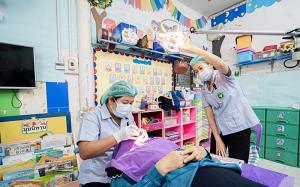 SPRC ร่วมกับ คาลเท็กซ์ มอบรอยยิ้ม ให้ชุมชนเพื่อนบ้านรอบคลังน้ำมันในจังหวัดสงขลา