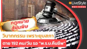 วิบากกรรม “กฎหมายสู้ฝุ่นพิษ” เพราะยุบสภา “ตาย 192 คน/วัน” รอ “พ.ร.บ.คืนชีพ” [มีคลิป]