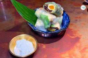 Pad Krapao Spring Rolls
