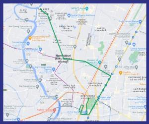 เปิดลายแทงรถเมล์ไฟฟ้า ไทยสมายล์บัส 8 เส้นทาง ออกจากหมอชิต 2 แล้วไปไหน?