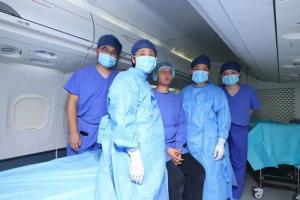 รพ.ห้องผ่าตัดบนเครื่อง C909 จากจีนจะบินมารักษาคนลาวที่สนามบินวัดไต ก.พ.นี้