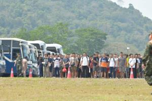 กองทัพเรือเปิดค่ายรับ 2,058 “น้องเล็กคนใหม่” ผลัด 4/68 เข้ารายงานตัวคึกคัก