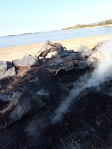 เพลิงเผา! "ไททานิคเมืองลาว" แลนด์มาร์คคำม่วนจนเหลือแต่ซาก