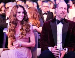 เจ้าหญิงเคทควงเจ้าชายวิลเลียม ออกงาน BAFTAs ในรอบ 3 ปี