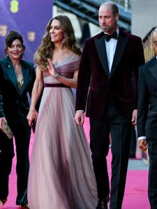 เจ้าหญิงเคทควงเจ้าชายวิลเลียม ออกงาน BAFTAs ในรอบ 3 ปี