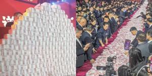 ซีอีโอจีนสุดประเสริฐ! แจกโบนัสสิ้นปีจุกๆ 900 ล้านบาท ทำพนักงานเบิกบานทั่วหน้า (ภาพจาก : สื่อจีน)