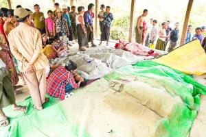 กองทัพพม่าโจมตีทางอากาศหมู่บ้านในรัฐยะไข่ ดับอย่างน้อย 17 ราย