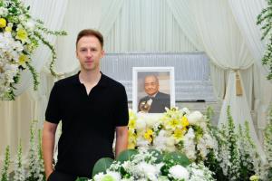 จัดด์ ทรัมป์ นักสนุ๊กมือ 1 โลก บินร่วมงานอาลัย “บิ๊กสิน” อดีตนายกสอยคิวไทย