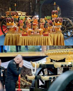 ครั้งแรกในประวัติศาสตร์ชาติไทยสองประการในงานพระบรมศพ สมเด็จพระนางเจ้าสิริกิติ์ พระบรมราชินีนาถ พระบรมราชชนนีพันปีหลวง
