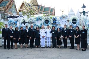 ป่อเต็กตึ๊งร่วมวางพวงมาลา-เป็นเจ้าภาพพระพิธีธรรมสวดพระอภิธรรมพระบรมศพพระพันปีหลวง