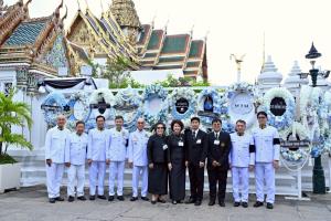 ป่อเต็กตึ๊งร่วมวางพวงมาลา-เป็นเจ้าภาพพระพิธีธรรมสวดพระอภิธรรมพระบรมศพพระพันปีหลวง