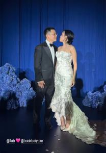 งานแต่งงานสุดชิคของ "บุ๊ค ใบหยก" เนรมิตงานแต่งเหมือนงานปาร์ตี้