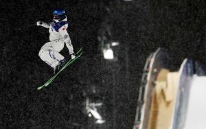 ไอลีน กู่ แชมป์นักสกีฟรีสไตล์ ในการแข่งขันมิลาโน คอร์ตินา เกมส์