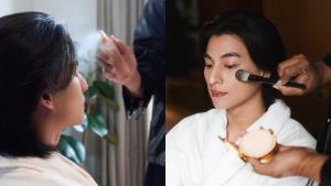 เมคอัพลุคของ กลัฟ - คณาวุฒิ ที่งาน Gucci FW 2026