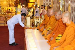 กลุ่มบริษัท ช.การช่าง ร่วมเป็นเจ้าภาพบำเพ็ญกุศลและวางพวงมาลา พระบรมราชชนนีพันปีหลวง