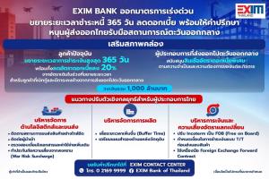 สรท. ผนึก EXIM BANK ออกมาตรการเร่งด่วน  ช่วยผู้ส่งออกไทย ฝ่าวิกฤติตะวันออกกลาง