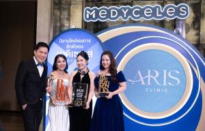 ARIS CLINIC คลินิกความงามภาคใต้คว้า Triple Diamond ติดท็อป 5 ของไทย