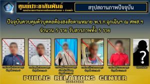 โฆษก กอ.รมน.ภาค 4 สน. แถลงความคืบเหตุประกอบระเบิดภายในบ้านพัก คุมตัวผู้ต้องสงสัย 5 ราย ทั้งหมดให้การรับสารภาพ