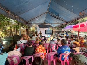 นิวสกายฯ เปิดเวทีสร้างความเข้าใจชุมชนต่อเนื่อง ตอบชัดๆ การดูแลสิ่งแวดล้อมโครงการโรงกำจัดขยะอ่อนนุช