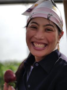เจ้าฟ้าสิริวัณณวรีฯ ทรงพระเกษมสำราญ กับผลผลิตที่สถานีเกษตรหลวงอ่างขาง