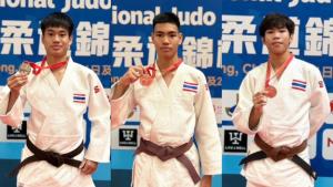 เยาวชนไทยสร้างชื่อ คว้า 1 เงิน 2 ทองแดง ศึกยูโดนานาชาติที่ฮ่องกง