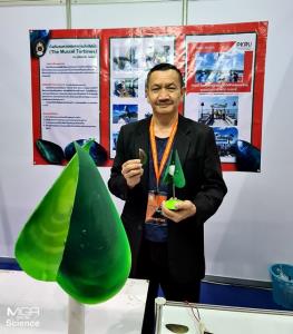 (VDO Clip)  ถอดแบบ “เปลือกหอยแมลงภู่” เป็นกังหันแนวตั้งรับลมทุกทิศทาง เปลี่ยนลมเป็นไฟฟ้า สิ่งประดิษฐ์น่าสนใจในยุคพลังงานทางเลือก