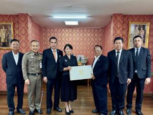 ชื่นมื่น! “ดร.แก้ว“ นำทัพคณะทำงาน ร่วมแสดงความยินดี “อัจฉรา ศรีฉ่ำ” อัยการจังหวัดนนทบุรีคนใหม่ พร้อมสนับสนุนการอำนวยความยุติธรรม-คุ้มครองสิทธิ์ ปชช.