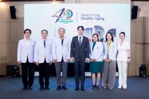 รพ.วิภาวดี ฉลองครบรอบ 40 ปี กางโรดแมป "Smart Living, Healthy Aging" สู่การดูแลผู้รับบริการทุกช่วงวัยด้วยแนวคิด “ Prevent “ Treat “ Heal “