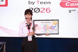 นักเรียนสาธิต มศว ประสานมิตร สื่อสารวิทย์ฯ สุดว้าว คว้าชัย SiT Talks 2026 กับหัวข้อ Predictive brain – เมื่อสมองทำตัวเป็น AI”