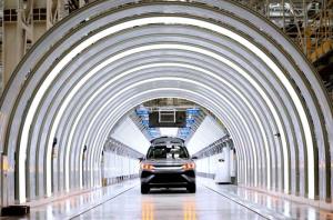 รถยนต์พลังงานไฟฟ้า บีวายดี บุกตีตลาดทั่วโลก   (แฟ้มภาพ ซินหัว)