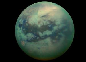 ดวงจันทร์ไททัน / ภาพ : NASA