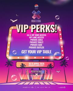 Pepsi จับมือ X Festival จัดงาน “Pepsi presents X Festival 2026” ฉลองสงกรานต์สุดยิ่งใหญ่ 10-15 เม.ย.นี้ ที่ Warehouse Stadium พระราม 4